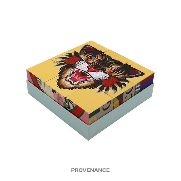 🔴 Gucci Logo Motif Block Puzzle Game - Angry Cat Feline - Picture 3 of 7